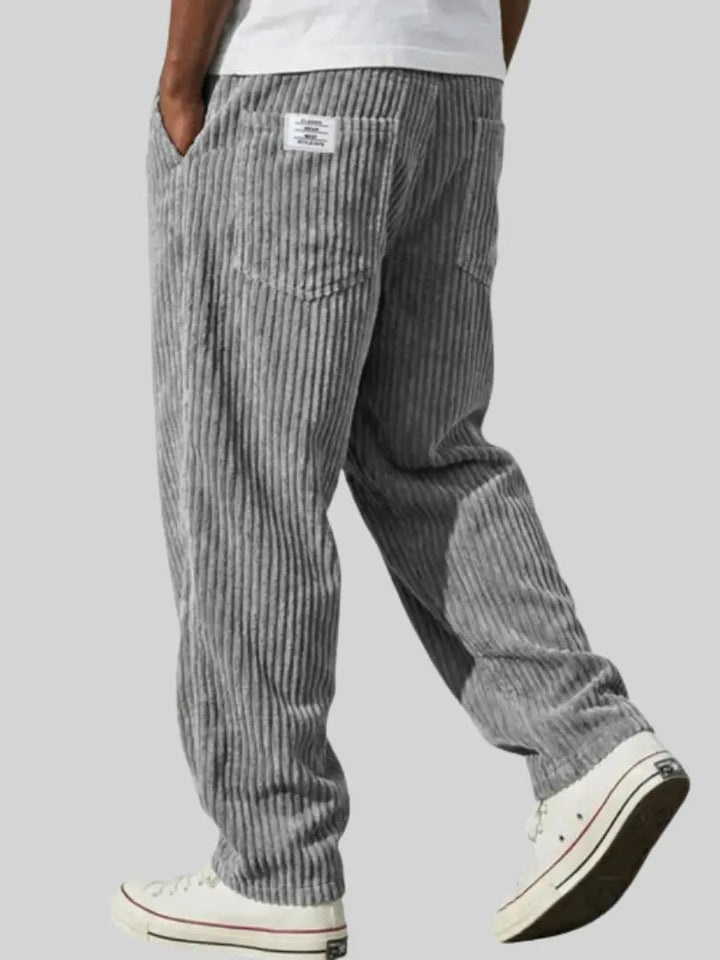 Wenviro - Herren Cordhose Komfort Fit