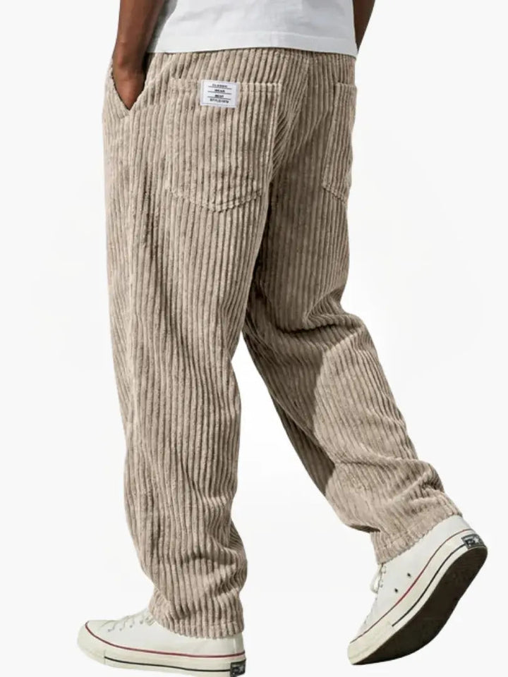 Wenviro - Herren Cordhose Komfort Fit