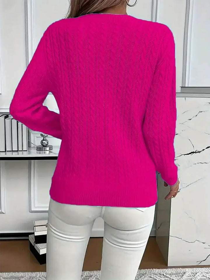 GEMÜTLICHER RUNDHALSPULLOVER FÜR DAMEN - Image 13