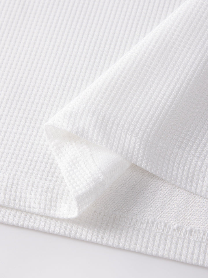 Frederick | Langarmshirt aus strukturiertem Waffelstrick - Image 35