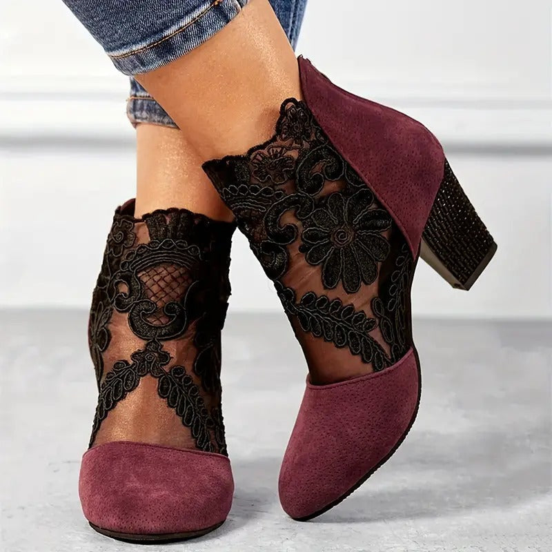 Charlisse - Damen Weiße High Heels