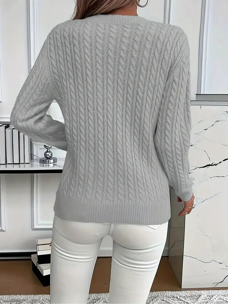 GEMÜTLICHER RUNDHALSPULLOVER FÜR DAMEN - Image 27