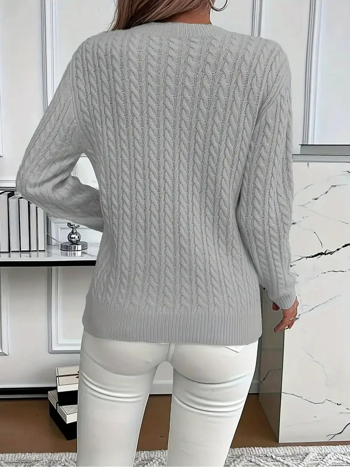 GEMÜTLICHER RUNDHALSPULLOVER FÜR DAMEN - Image 27