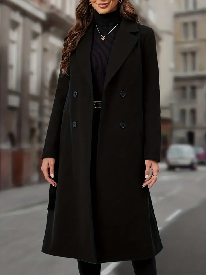 Cassandra | Zweireihiger Longcoat - Image 3
