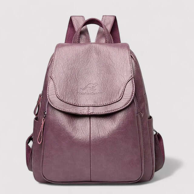 Velmora - Sicherer Leder Rucksack