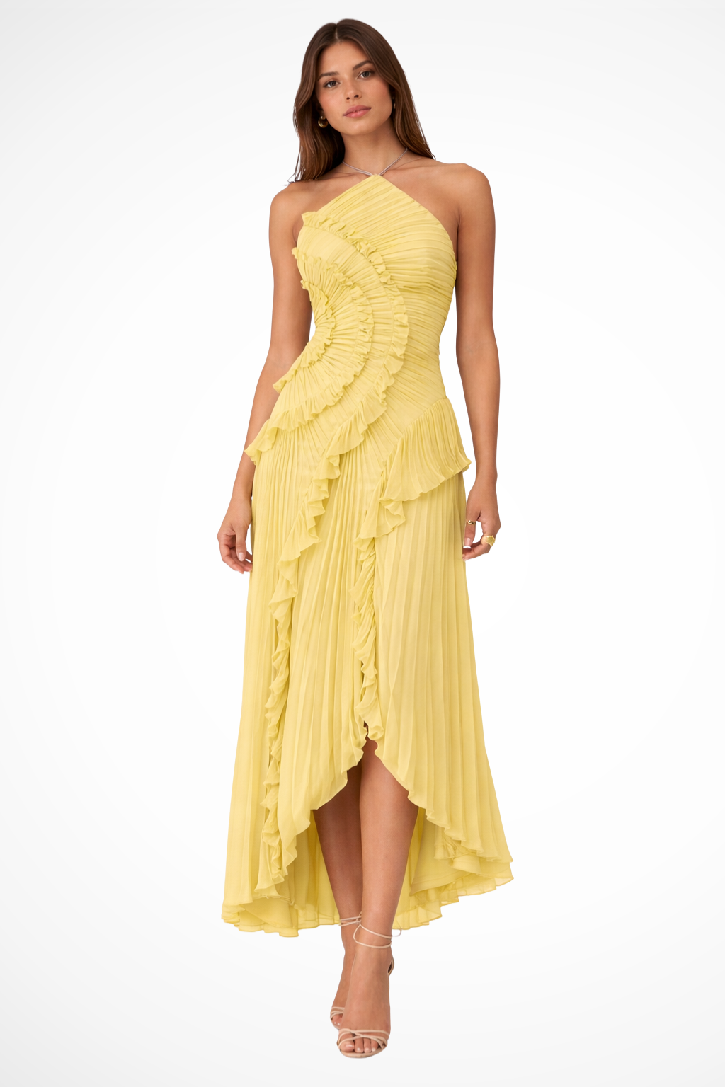 Imovelle - Rückenfreies Maxi Sommerkleid