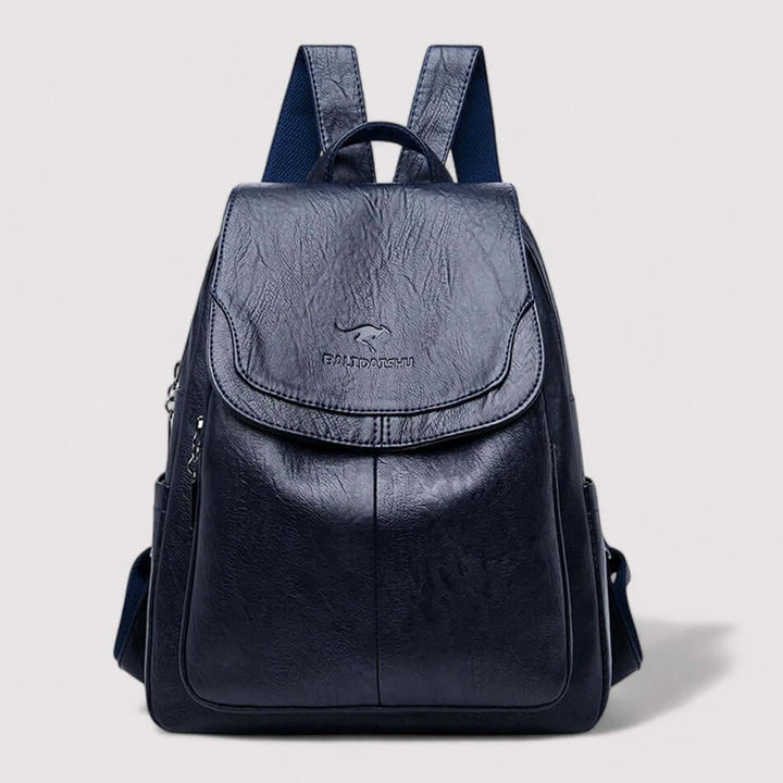 Velmora - Sicherer Leder Rucksack