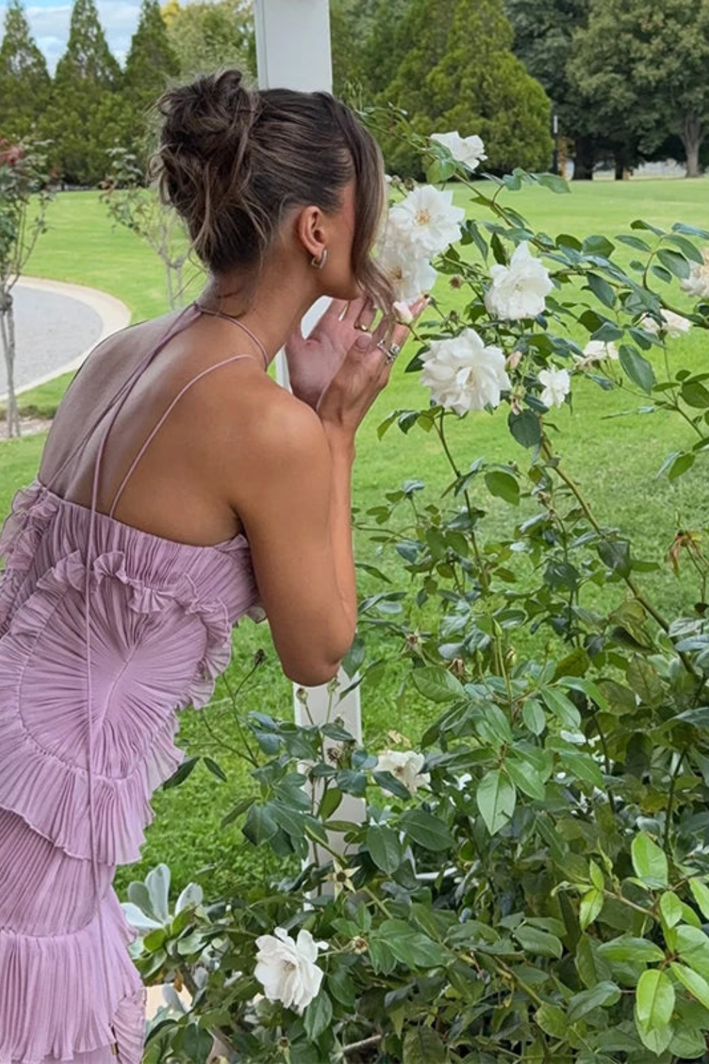 Imovelle - Rückenfreies Maxi Sommerkleid