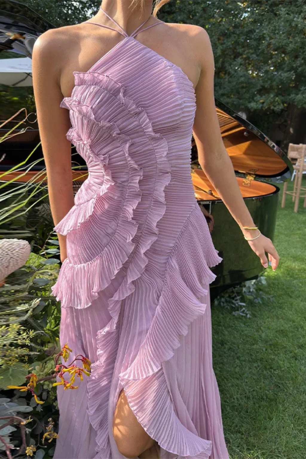 Imovelle - Rückenfreies Maxi Sommerkleid