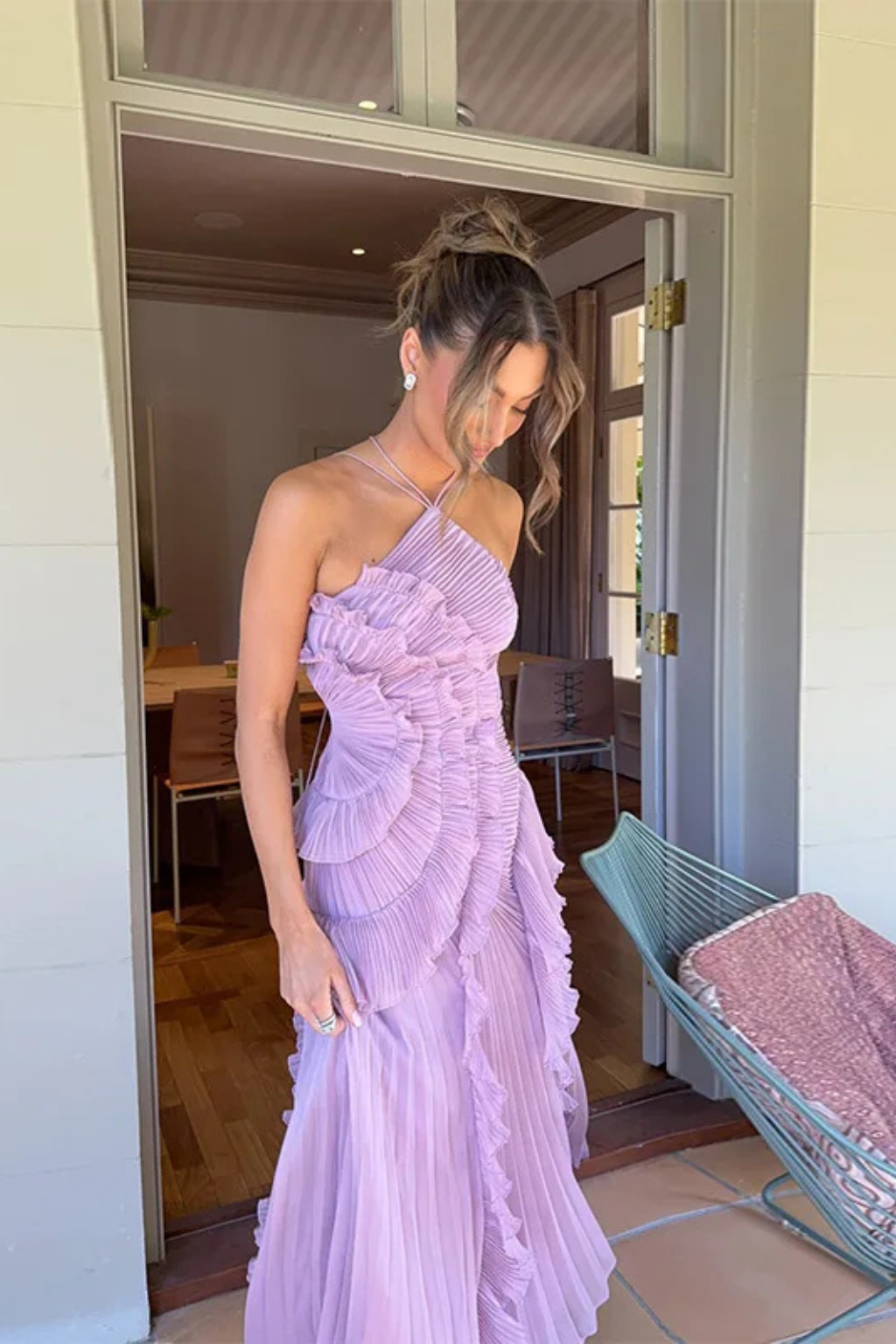 Imovelle - Rückenfreies Maxi Sommerkleid