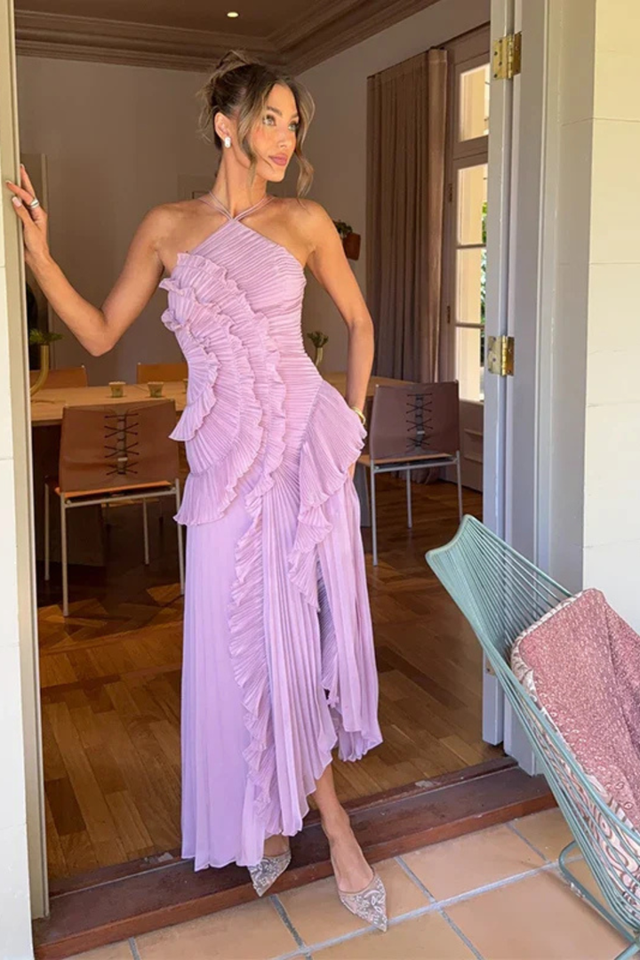 Imovelle - Rückenfreies Maxi Sommerkleid