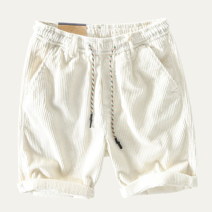 Bellvaro - Herren Cord Shorts Mit Tunnelzug