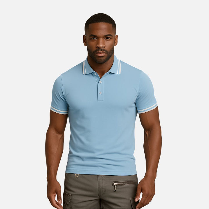Alan - Herren Sommer Poloshirt