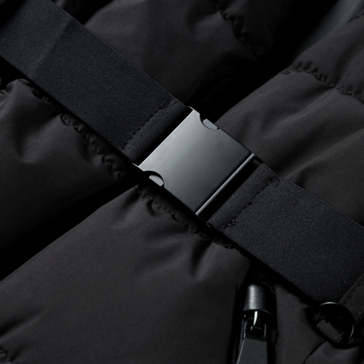 Stylische Damen-Pufferjacke | Mit Gürtel