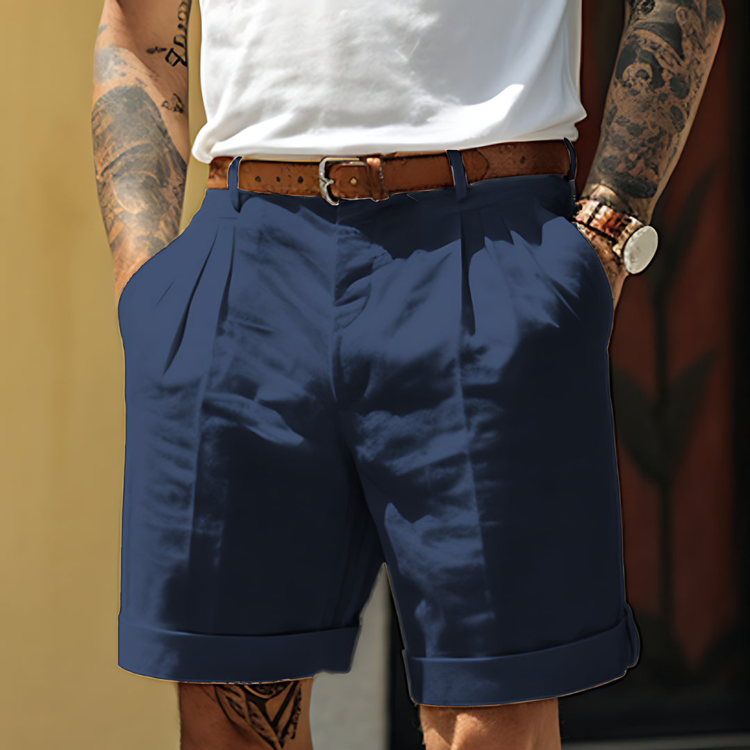 Henvaro - Leinen Shorts Herren