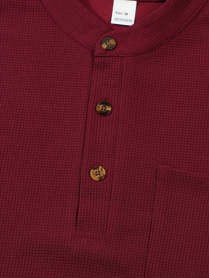 Dawson | Strukturiertes Langarm-Henley-Shirt - Image 29