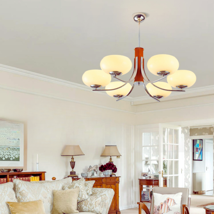 Moderner Kronleuchter | Geometrische Linien mit symmetrischer Anordnung