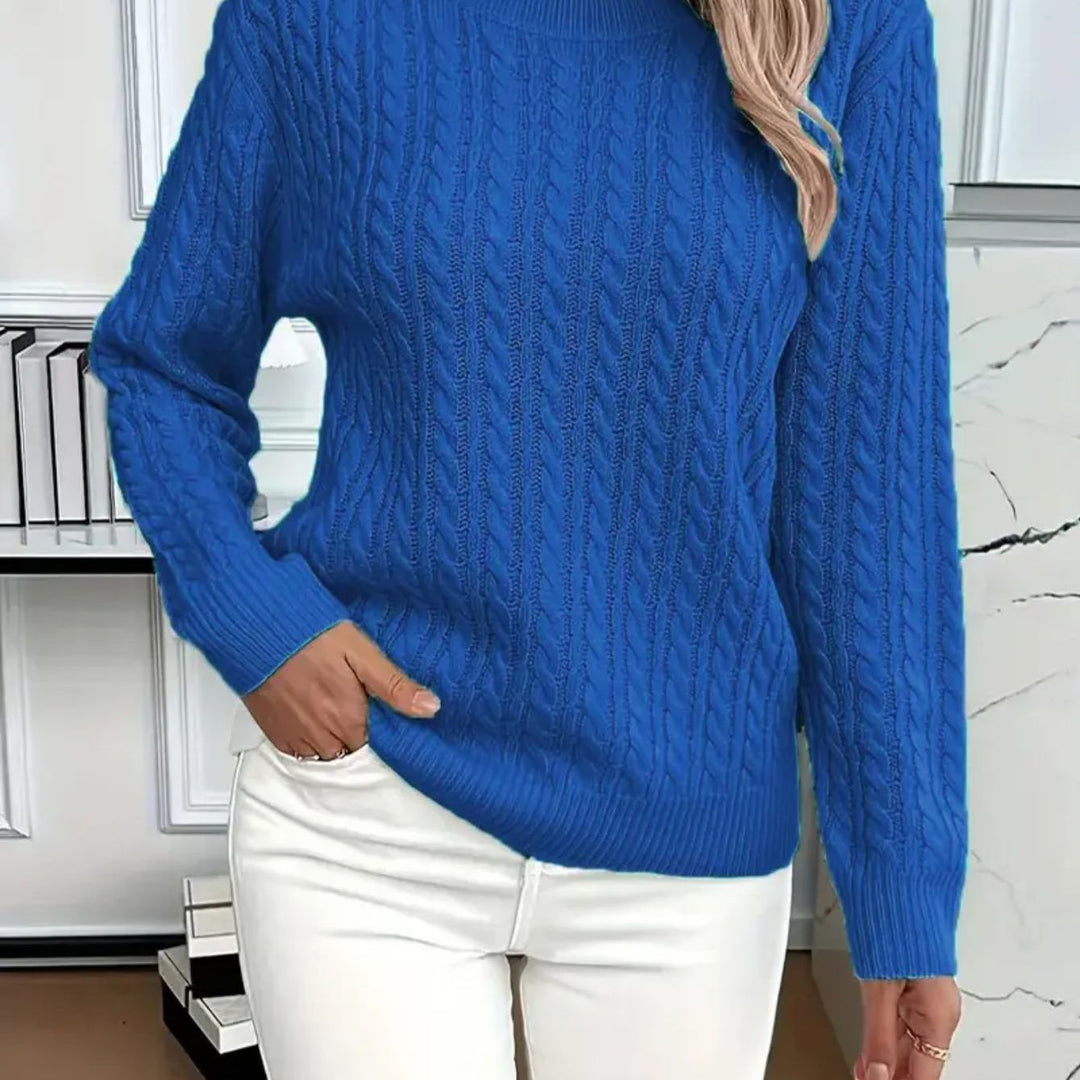 GEMÜTLICHER RUNDHALSPULLOVER FÜR DAMEN - Image 18