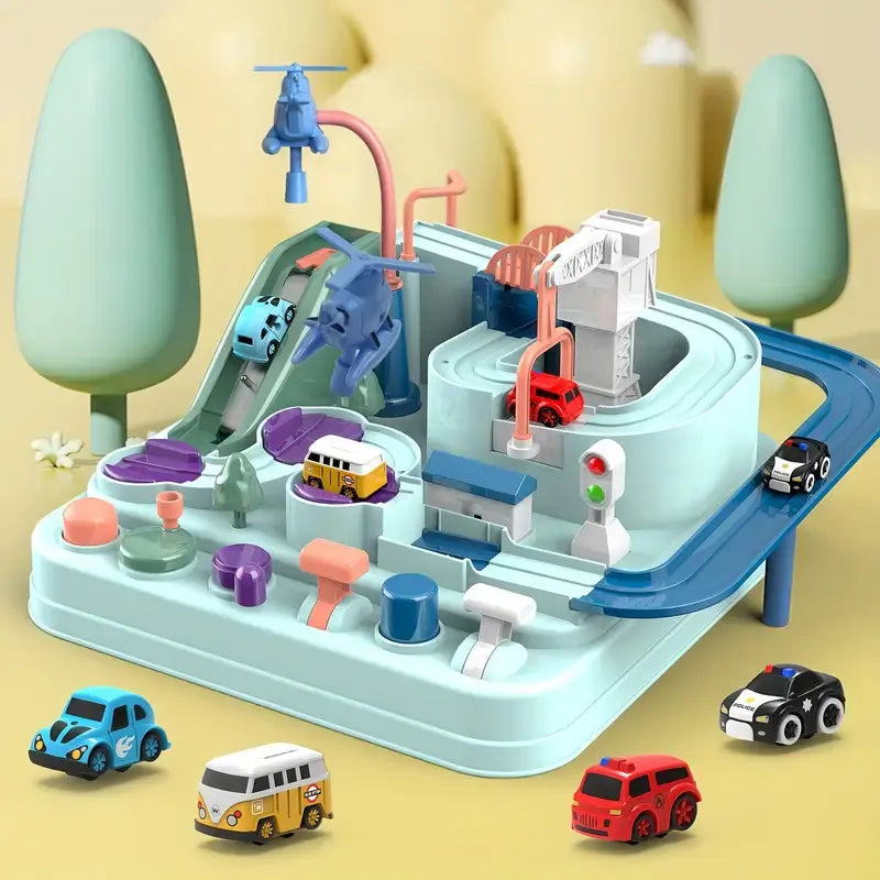 Carventura – Magnetic Car Racing Track Board With Cars