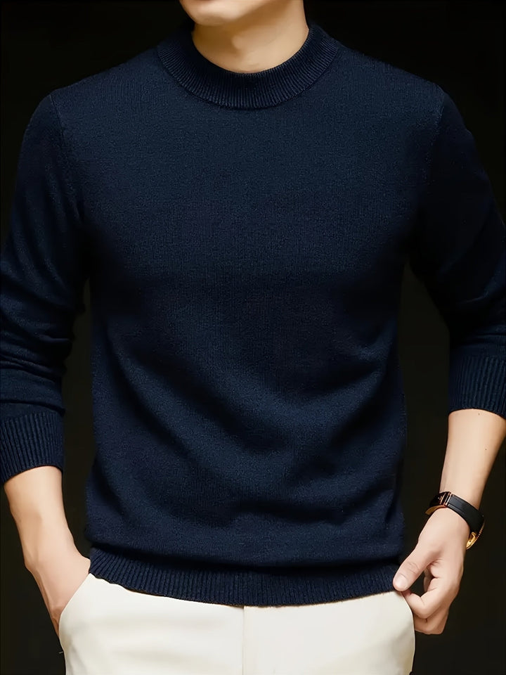 Cedric | Gemütlicher Mock-Neck-Pullover - Image 3
