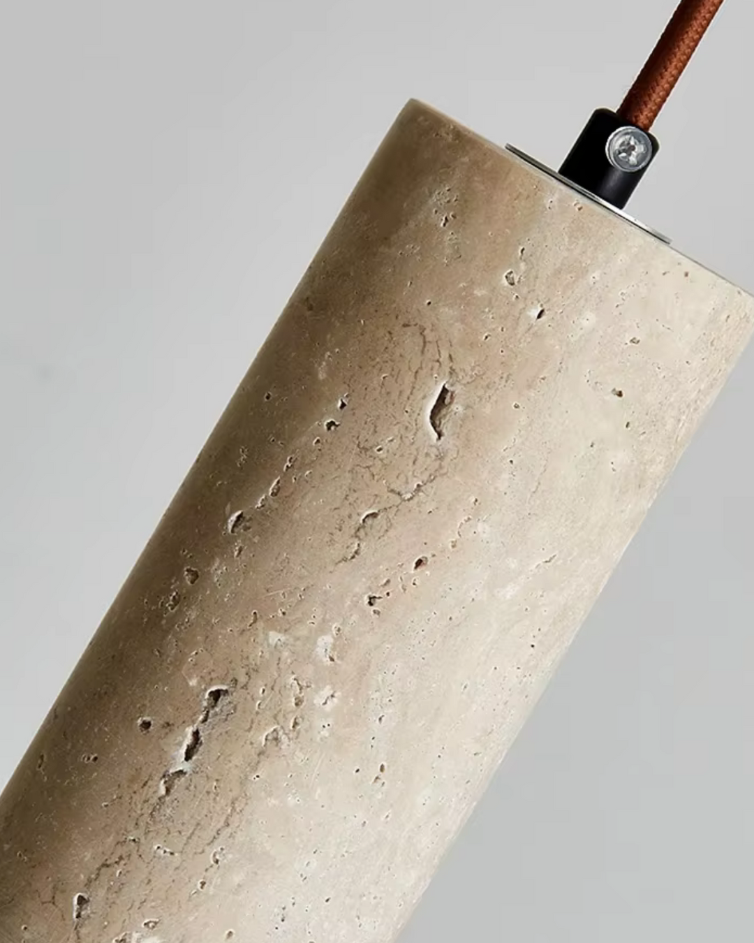 Takumi – Pendelleuchte Travertin Minimalistisch Japandi Stil