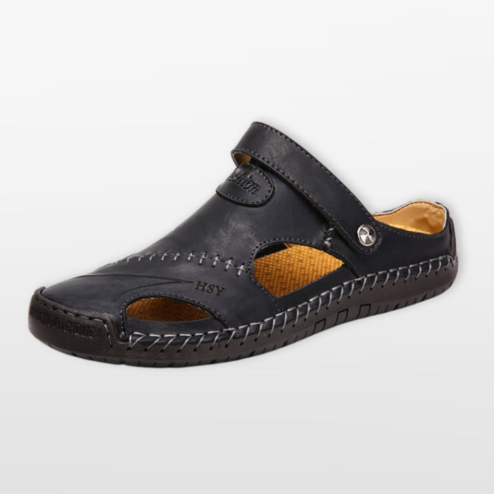 Herren Ledersandalen Geschlossen Atmungsaktiv - Image 4