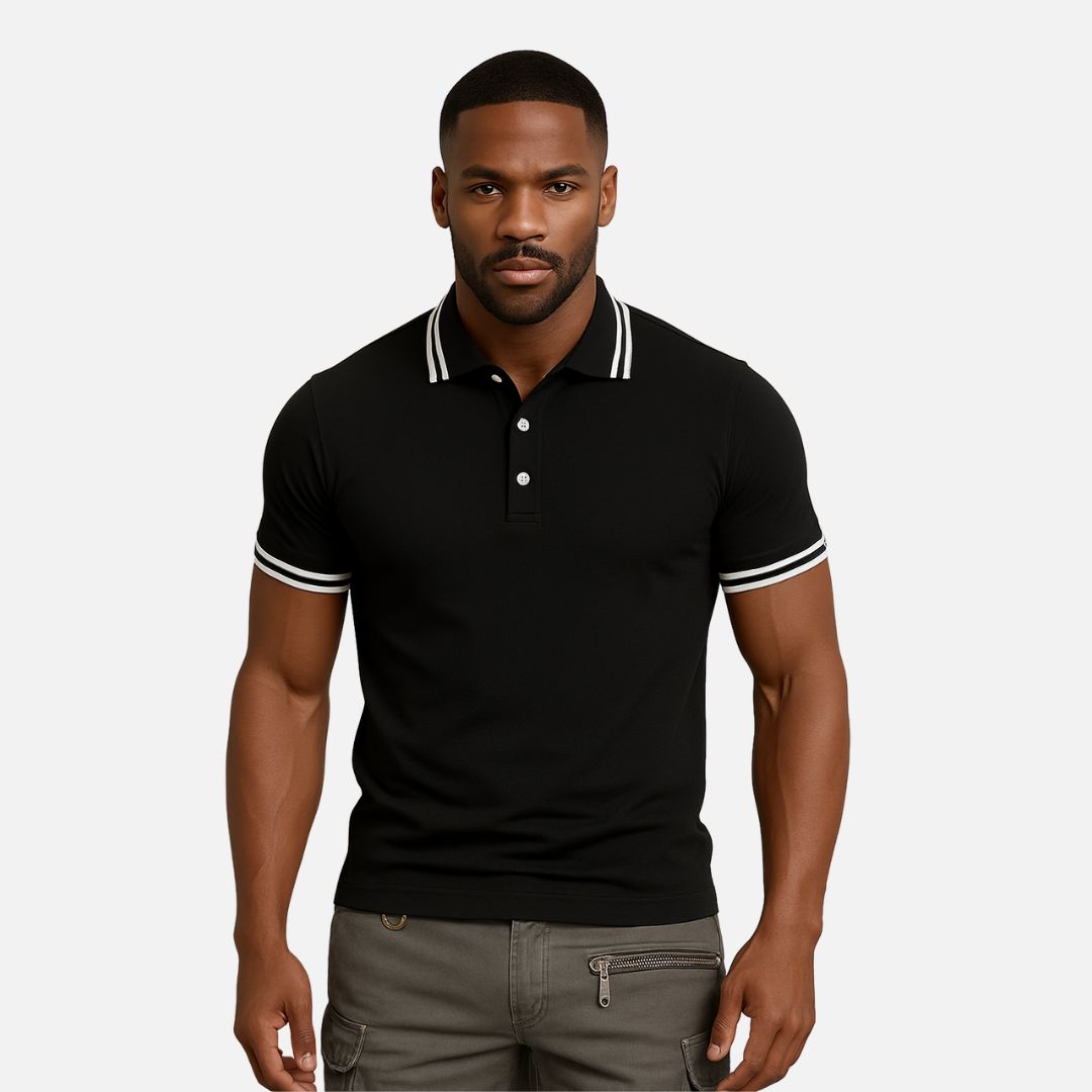 Alan - Herren Sommer Poloshirt