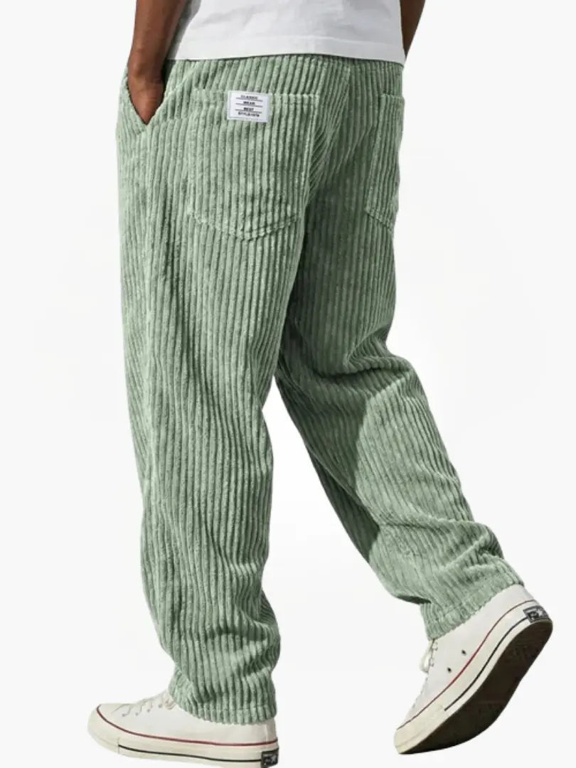 Wenviro - Herren Cordhose Komfort Fit