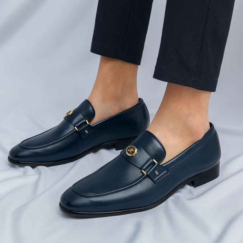 Lusavio - Italienische Leder Loafer