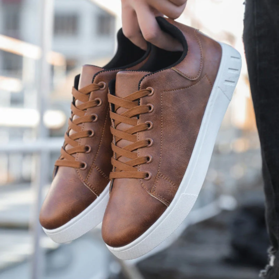 Harvey | Men's Lace-Up Casual Sneakers - Image 6
