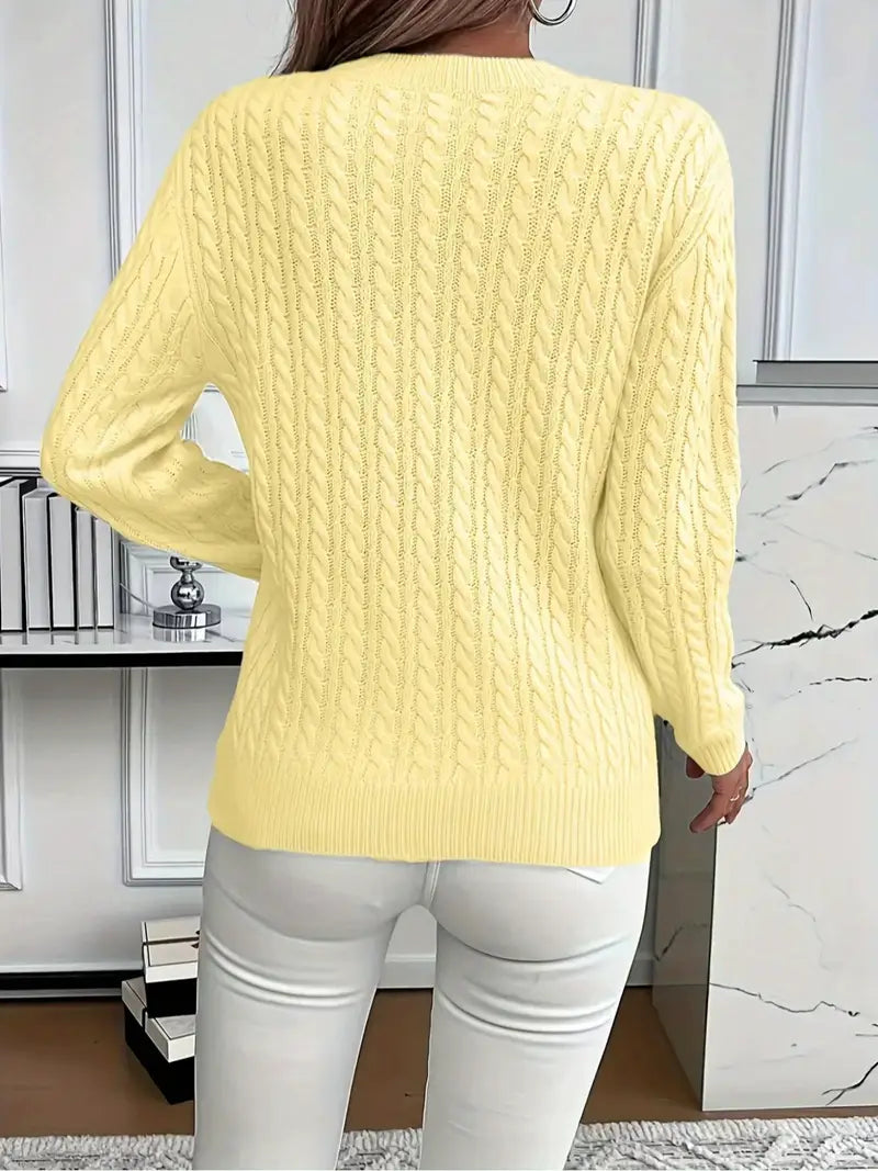 GEMÜTLICHER RUNDHALSPULLOVER FÜR DAMEN - Image 22