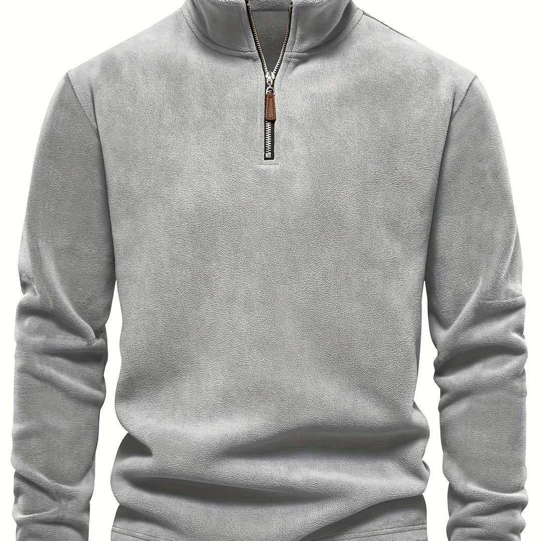 Herren Half Zip Pullover - Image 19