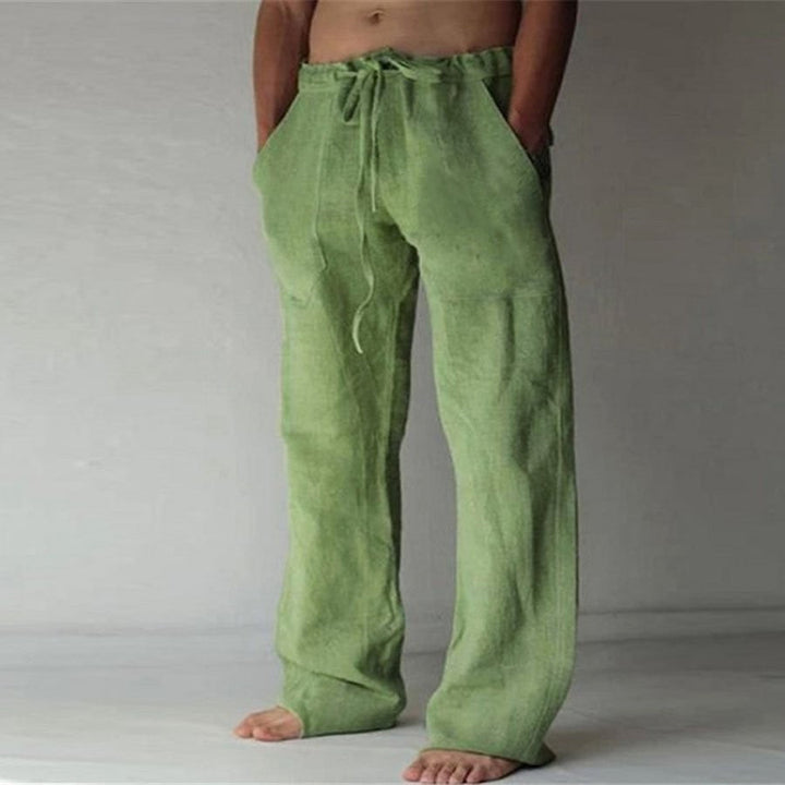 Herren Leinenhose – Leicht, Atmungsaktiv & Stilvoll - Image 7