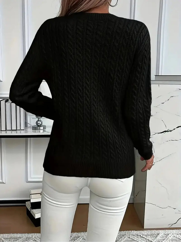 GEMÜTLICHER RUNDHALSPULLOVER FÜR DAMEN - Image 25
