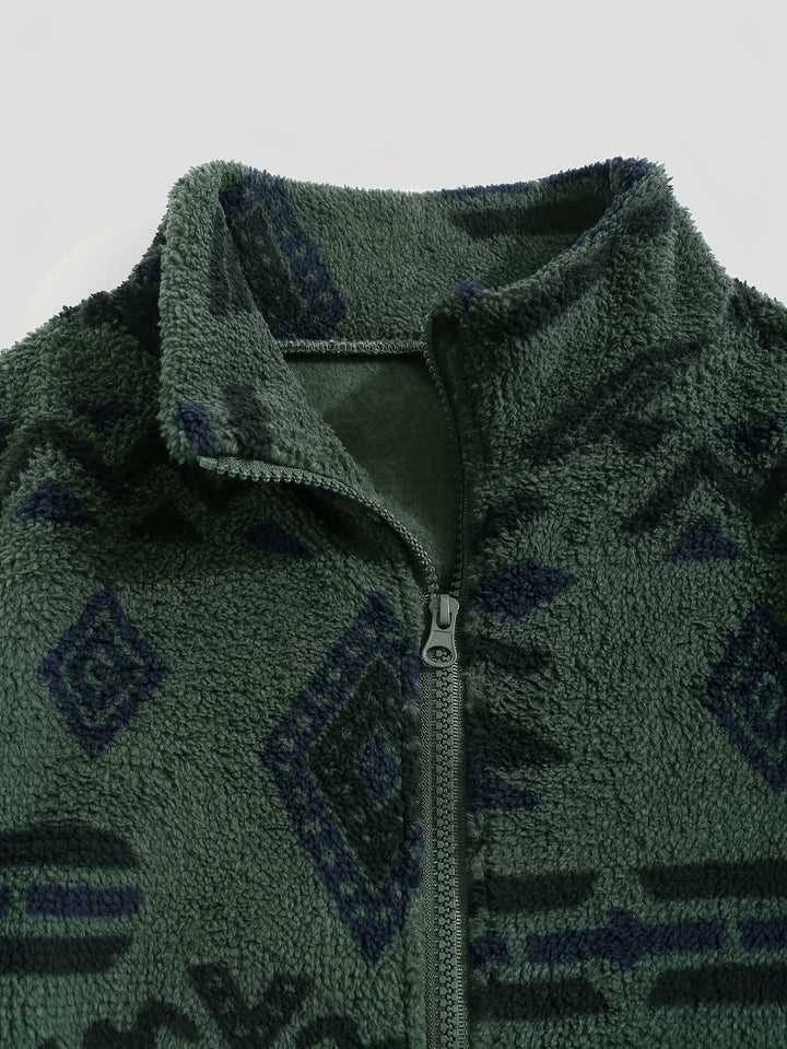 Lorraine | Gemusterte Reißverschlussjacke - Image 10