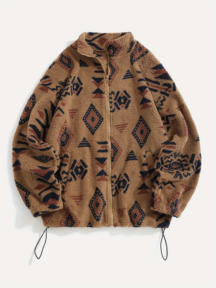 Lorraine | Gemusterte Reißverschlussjacke - Image 12