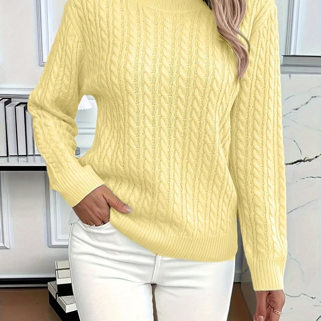 GEMÜTLICHER RUNDHALSPULLOVER FÜR DAMEN - Image 24