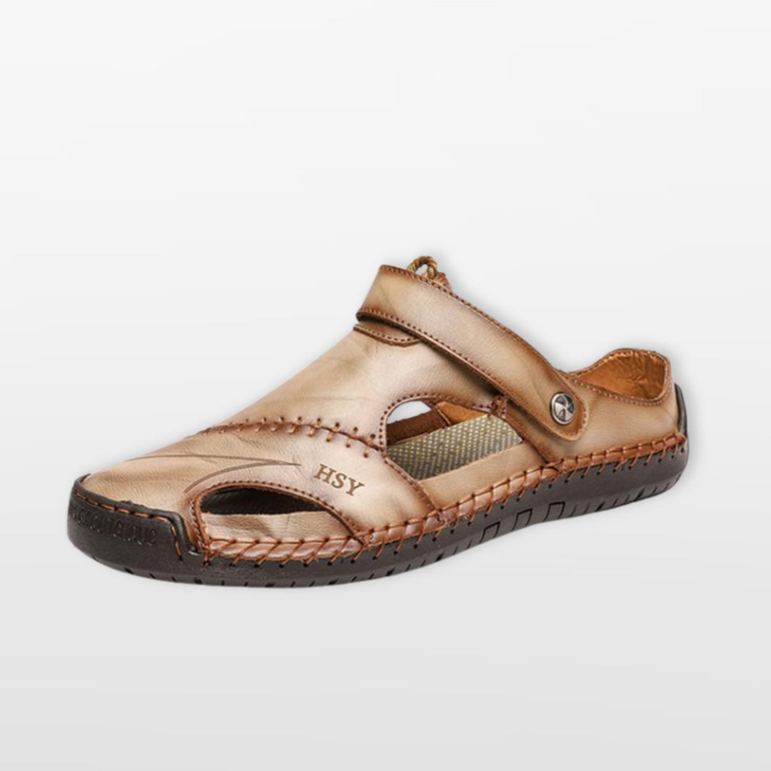 Herren Ledersandalen Geschlossen Atmungsaktiv - Image 3