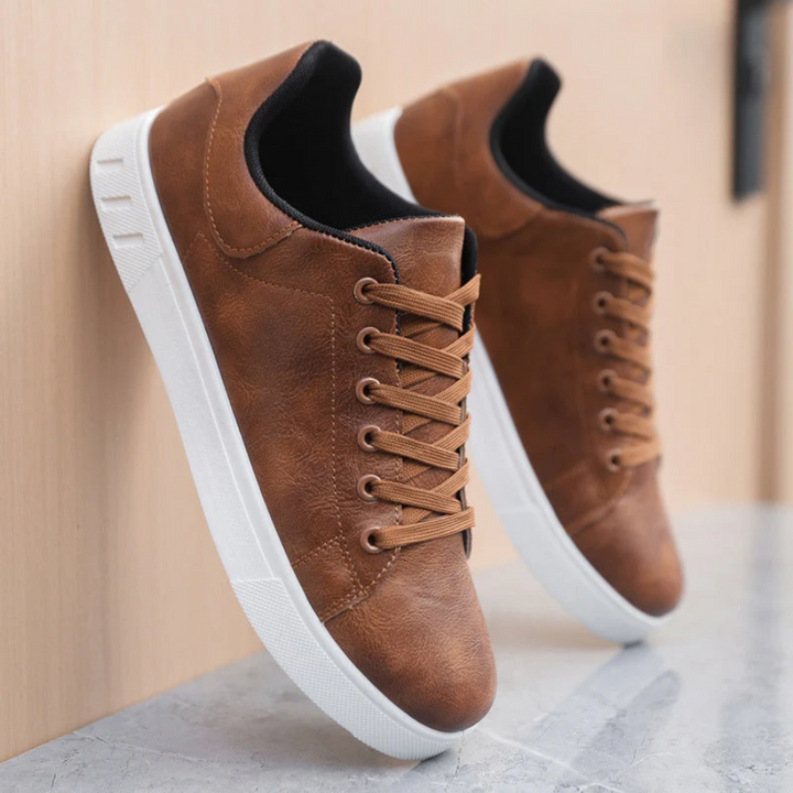 Harvey | Men's Lace-Up Casual Sneakers - Image 3