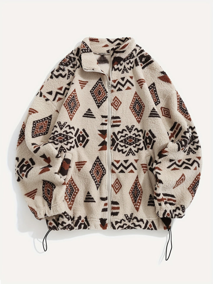 Lorraine | Gemusterte Reißverschlussjacke - Image 2