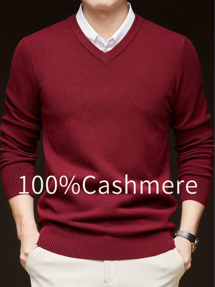 Conrad | Eleganter V-Ausschnitt-Pullover - Image 15
