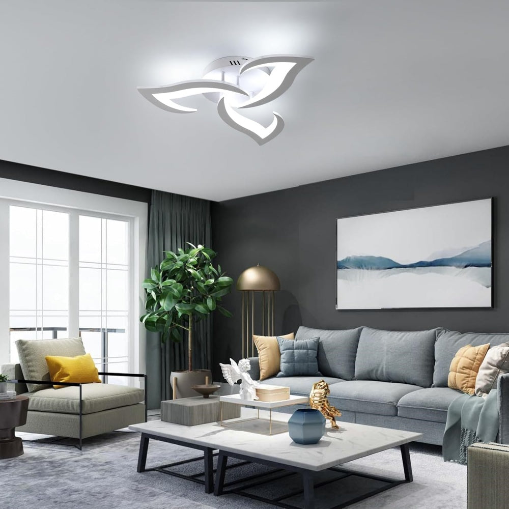 Led Deckenleuchte im Blumen-Design