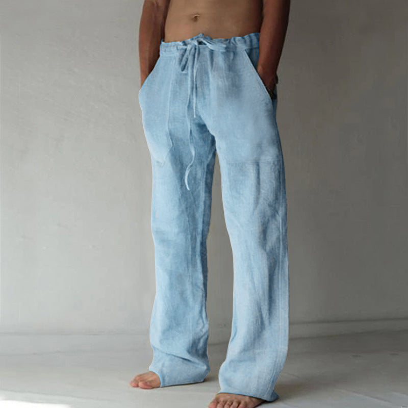 Herren Leinenhose – Leicht, Atmungsaktiv & Stilvoll - Image 4