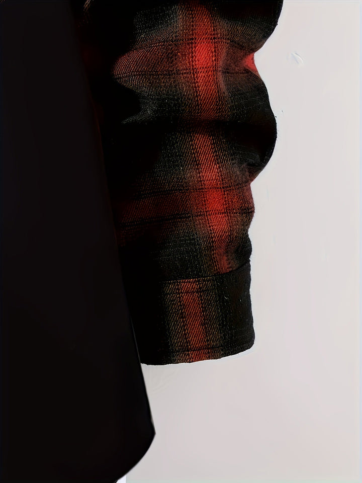 Calvin | Kontrastreiches Patchwork-Hemd - Image 10