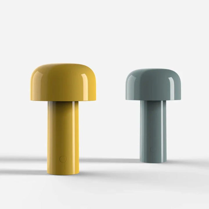 Lumora – Kabellose Pilz-Tischlampe mit Ambientelicht