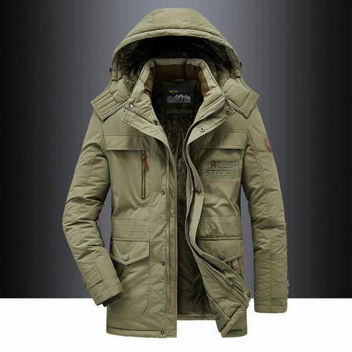 Elias – Men's Winter Coat Warmly Lined Weatherproof