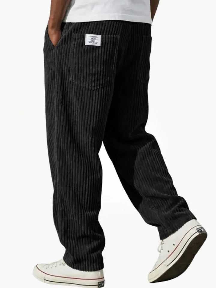 Wenviro - Herren Cordhose Komfort Fit