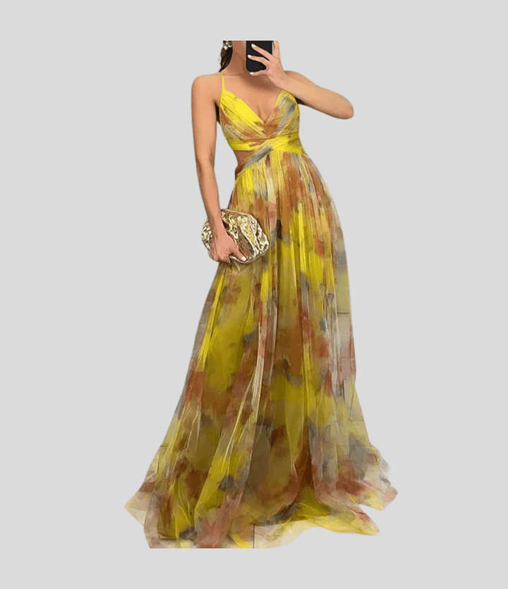 Carovelle - Florales Maxi Kleid