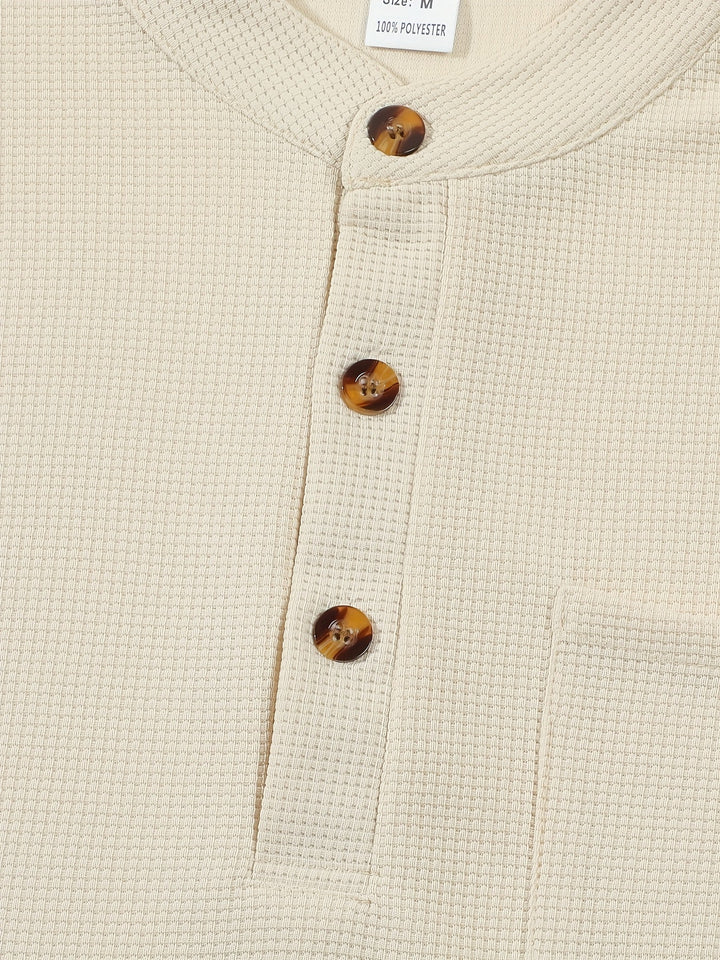Dawson | Strukturiertes Langarm-Henley-Shirt - Image 4