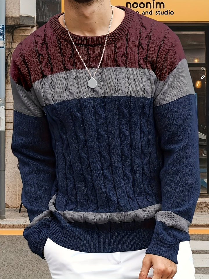 Bradley | Strukturierter Zopfstrickpullover - Image 15